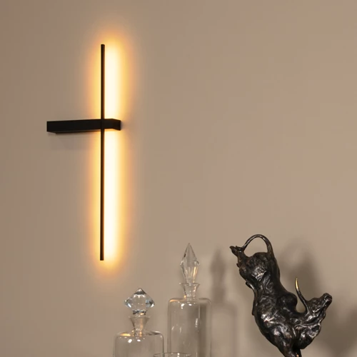 Lucide SEGIN - Wandleuchte - LED - 1x6W 2700K - Schwarz - Atmosphäre 1